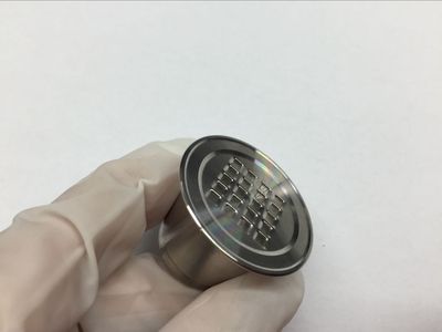 Recyclable coffee capsules for Nespresso in 316L stainless steel