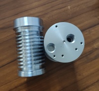 Ventilator parts made by CNC machining