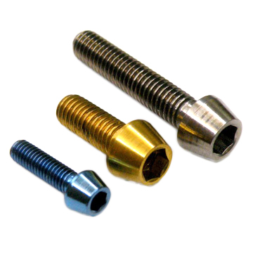 Titanium Tapered Head Bolts