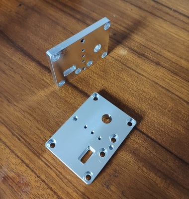 Aluminium Precision CNC Milling Parts: base plate